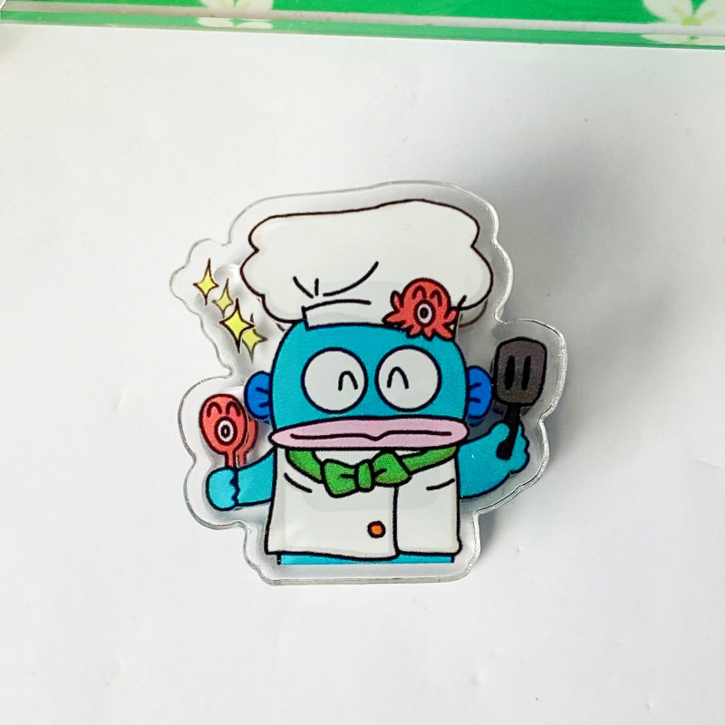 シェフ醜い魚-両面クリップ