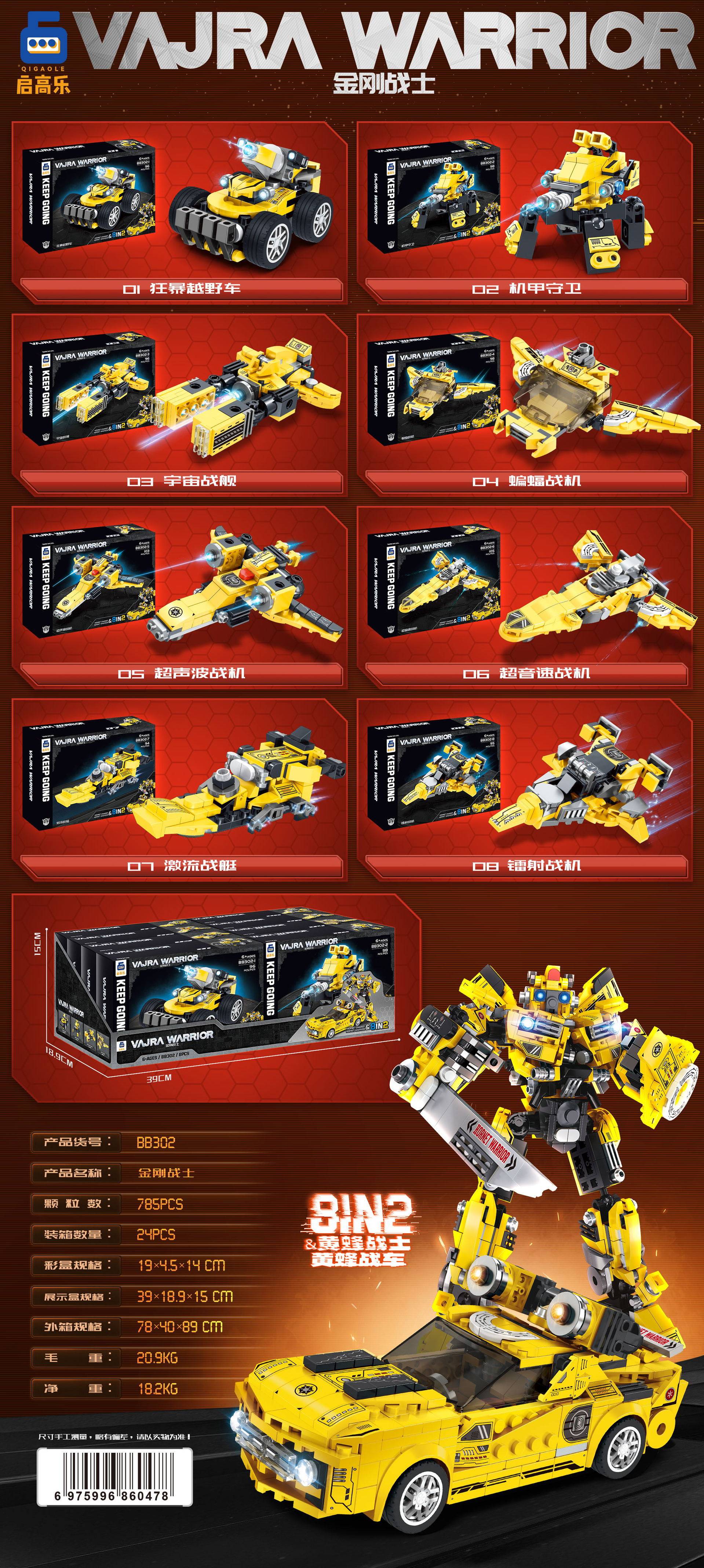 8合2スズメバチ戦車 (単箱価格/セットは8の倍数で撮影)