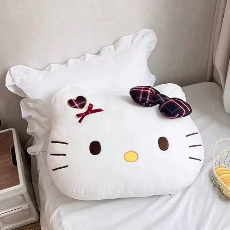 チェック柄 kt 猫枕