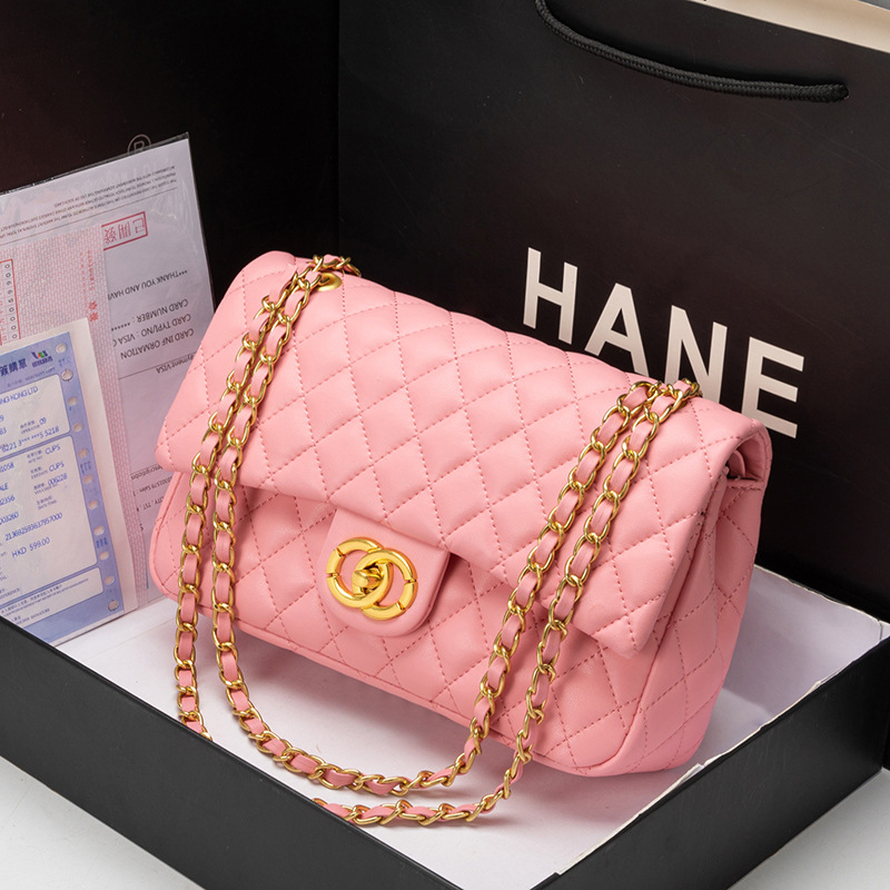 ピンクの丸型バックル（ギフトボックスは含まれません）