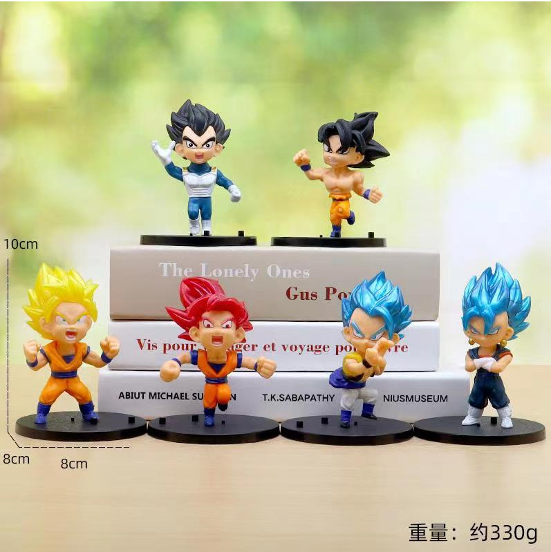 1世代ドラゴンボール6点セットaタイプ10cm