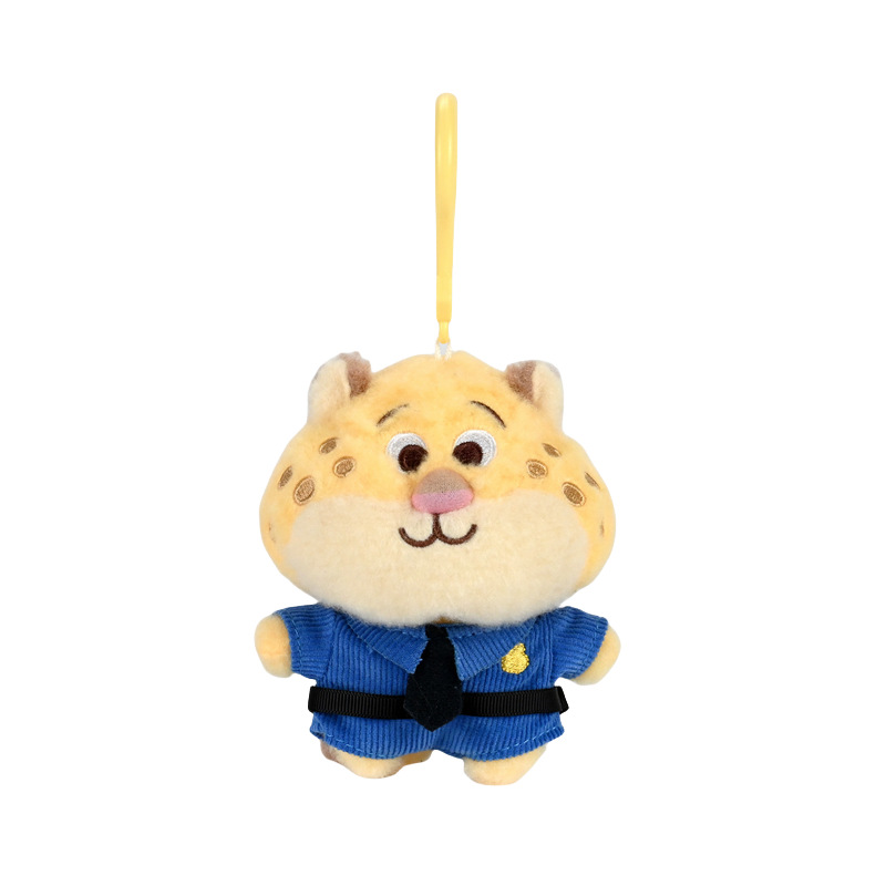 12CMヒョウ警察官かわいいキャンディペンダント