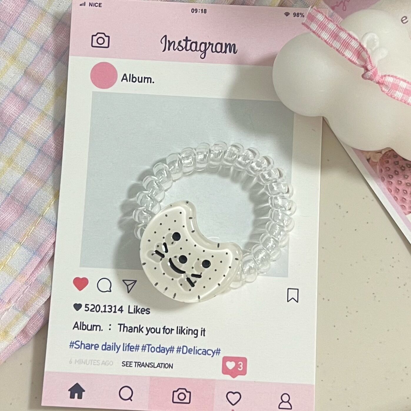 白黒点子猫電話圏