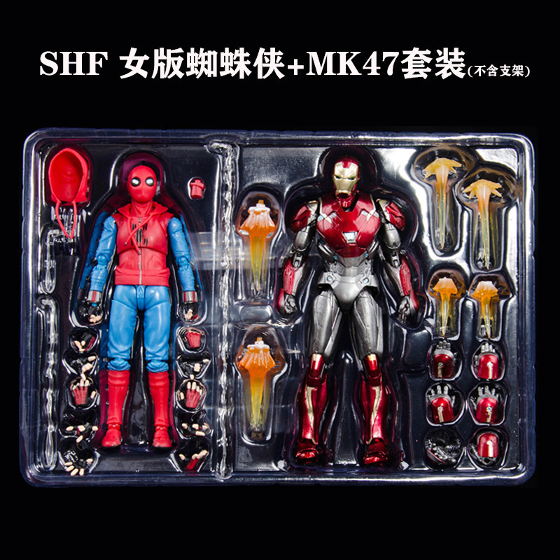 Shfスパイダーマン + mk47セット