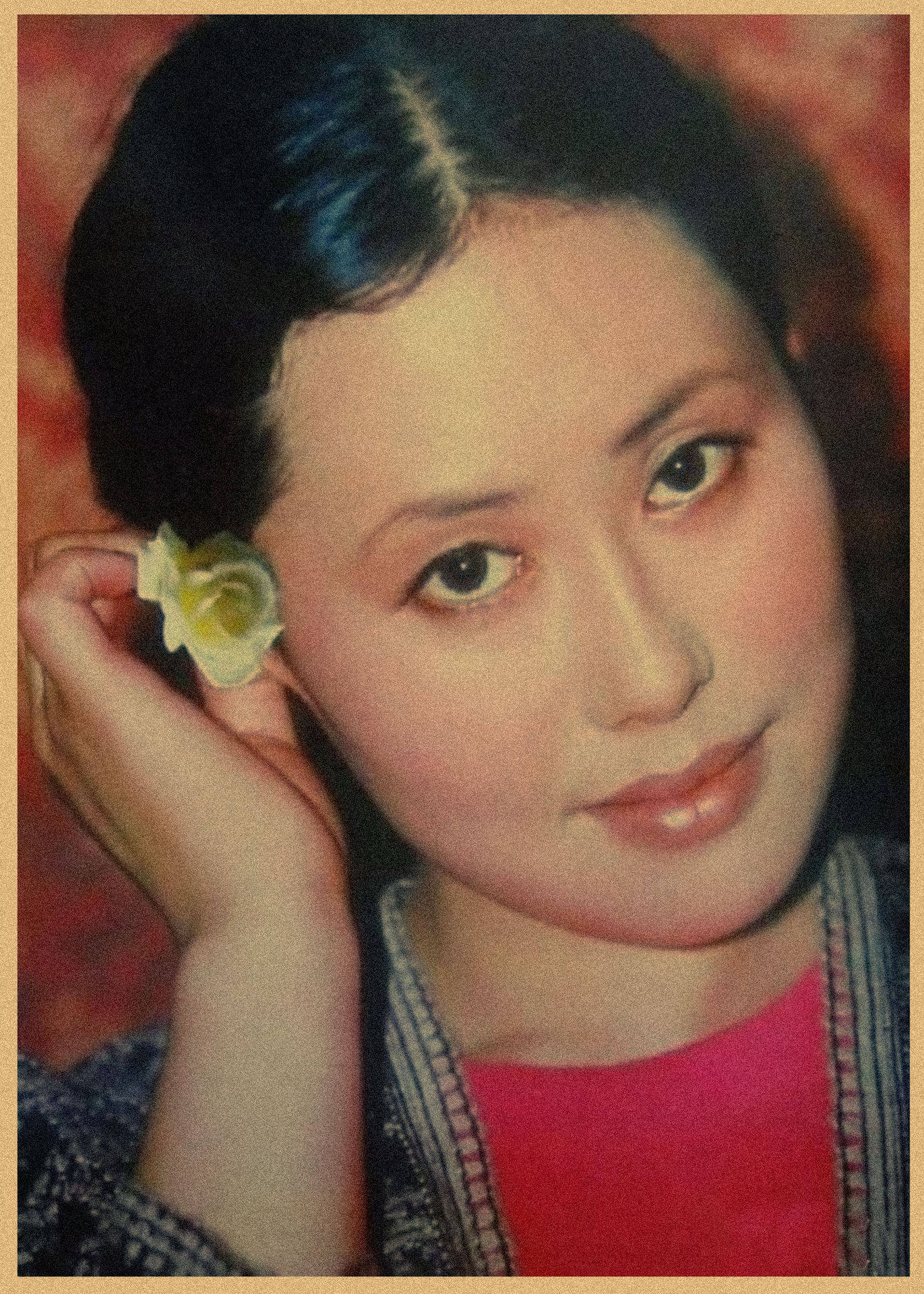 バラ色の斯琴高娃