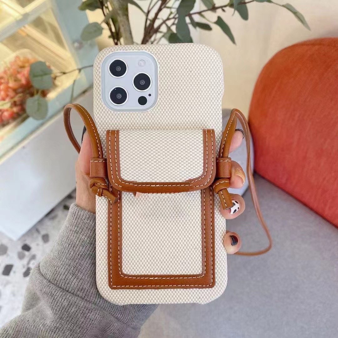 ホワイト クロスボディ カード [セリーンの新バージョン]