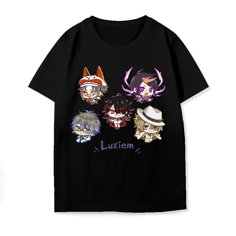 Luxiemブラックtシャツ09