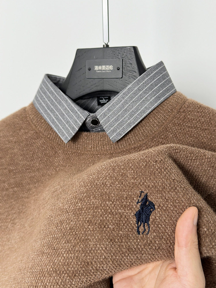 ブラウン(ポニー刺繍)