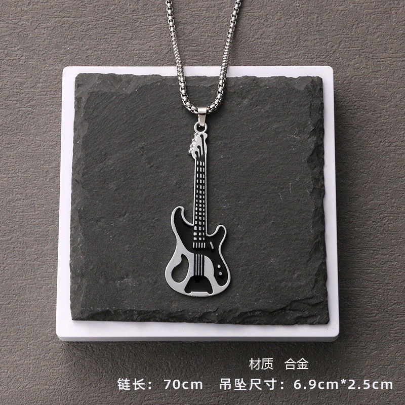 Xl 0449ギターとスチールチェーン70cm