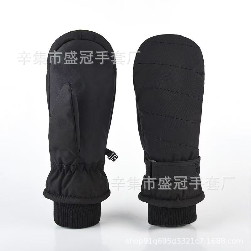 刺繍ベルクロ ブラック