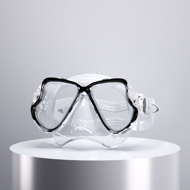 500 リキッドブラック透明ダイビングゴーグル