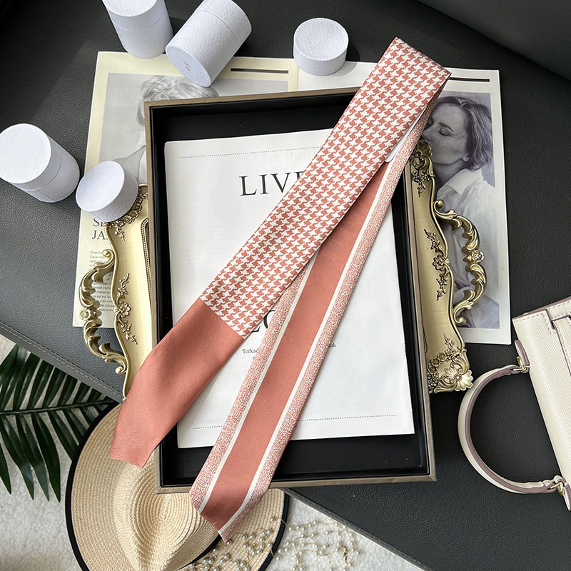 千鳥格子ピンクの新バージョン