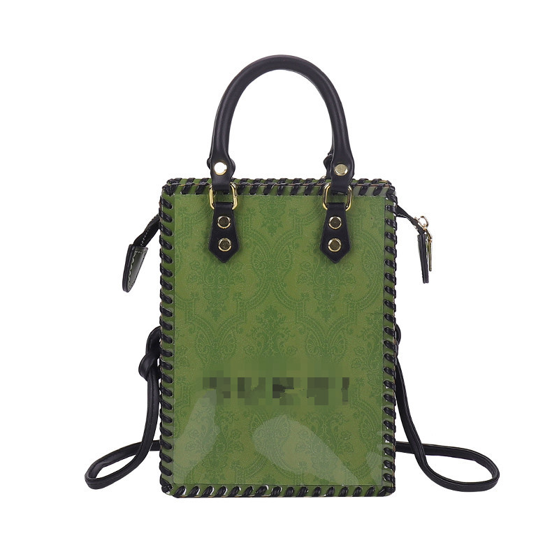 グリーン手提げ袋 + グリーン本体材料バッグ