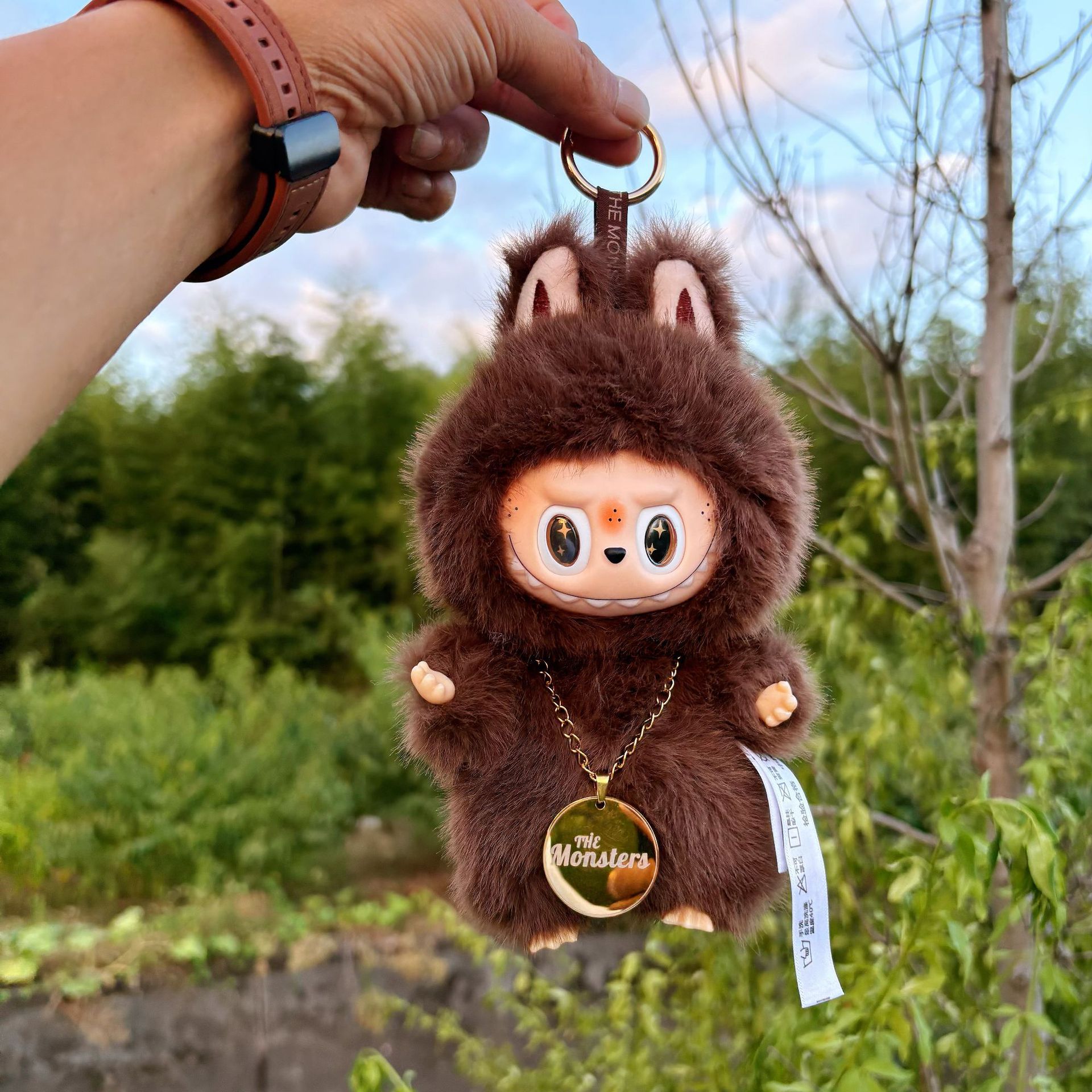 ネックレス付きブラウンリトルリーダー【広東省高品質商品】