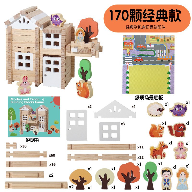 170 個の古典的なほぞ穴とほぞ