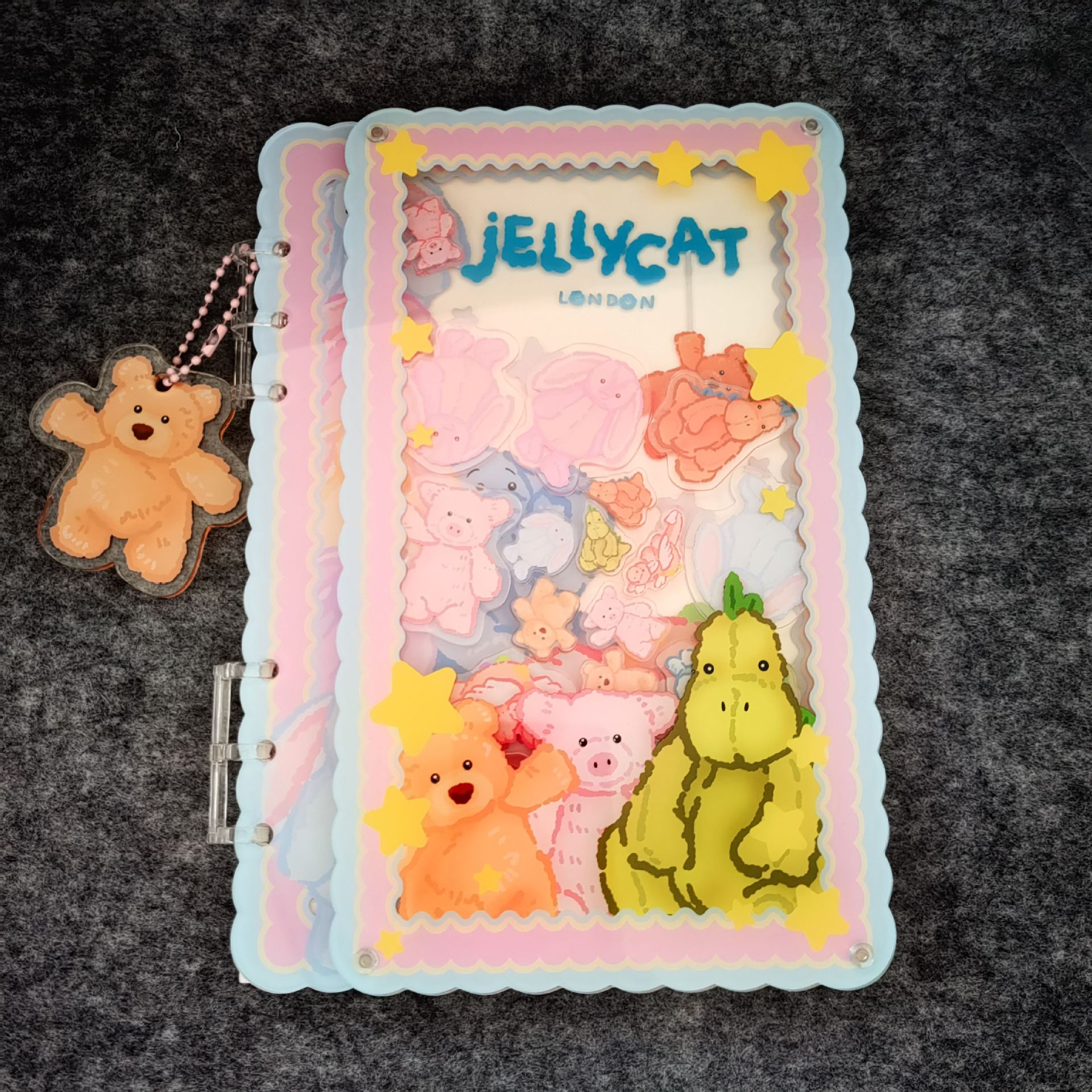 Jellycat シェーカー a5 (完成品は自分で組み立てる必要があります)