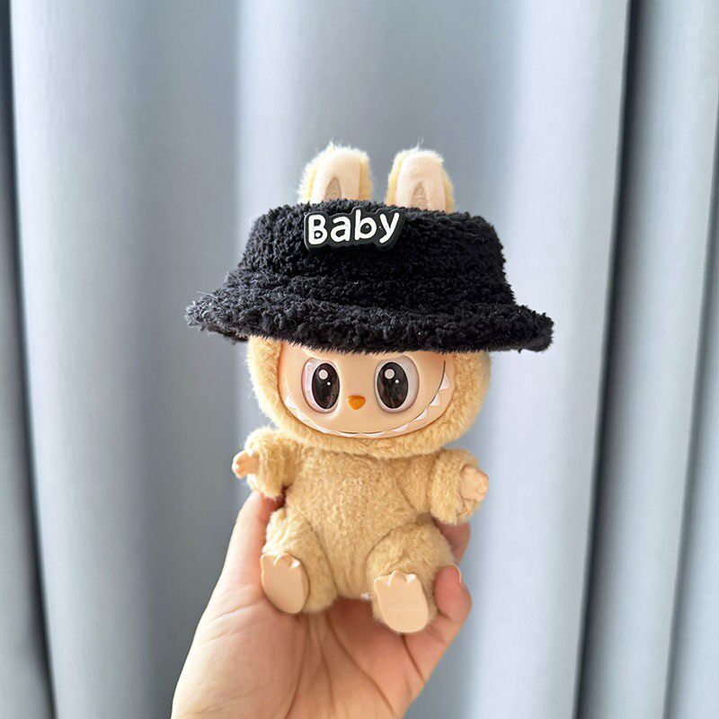 黒のベビー帽子