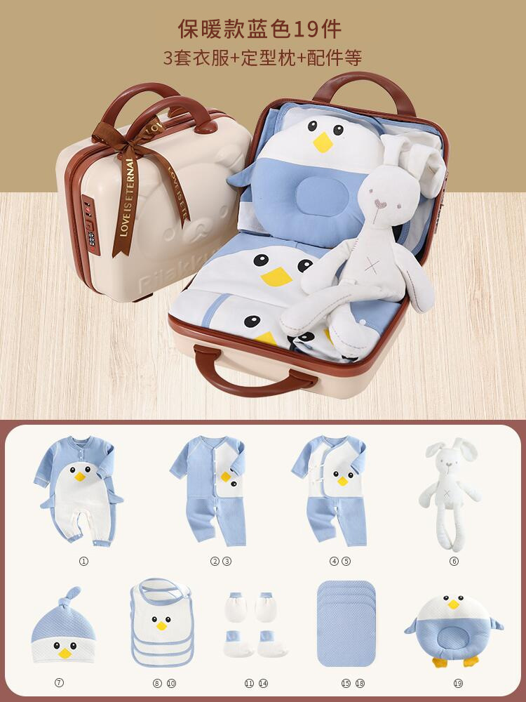 あったかペンギン19点セット（パスワードボックス＋うさぎ年カスタマイズドール）⚑