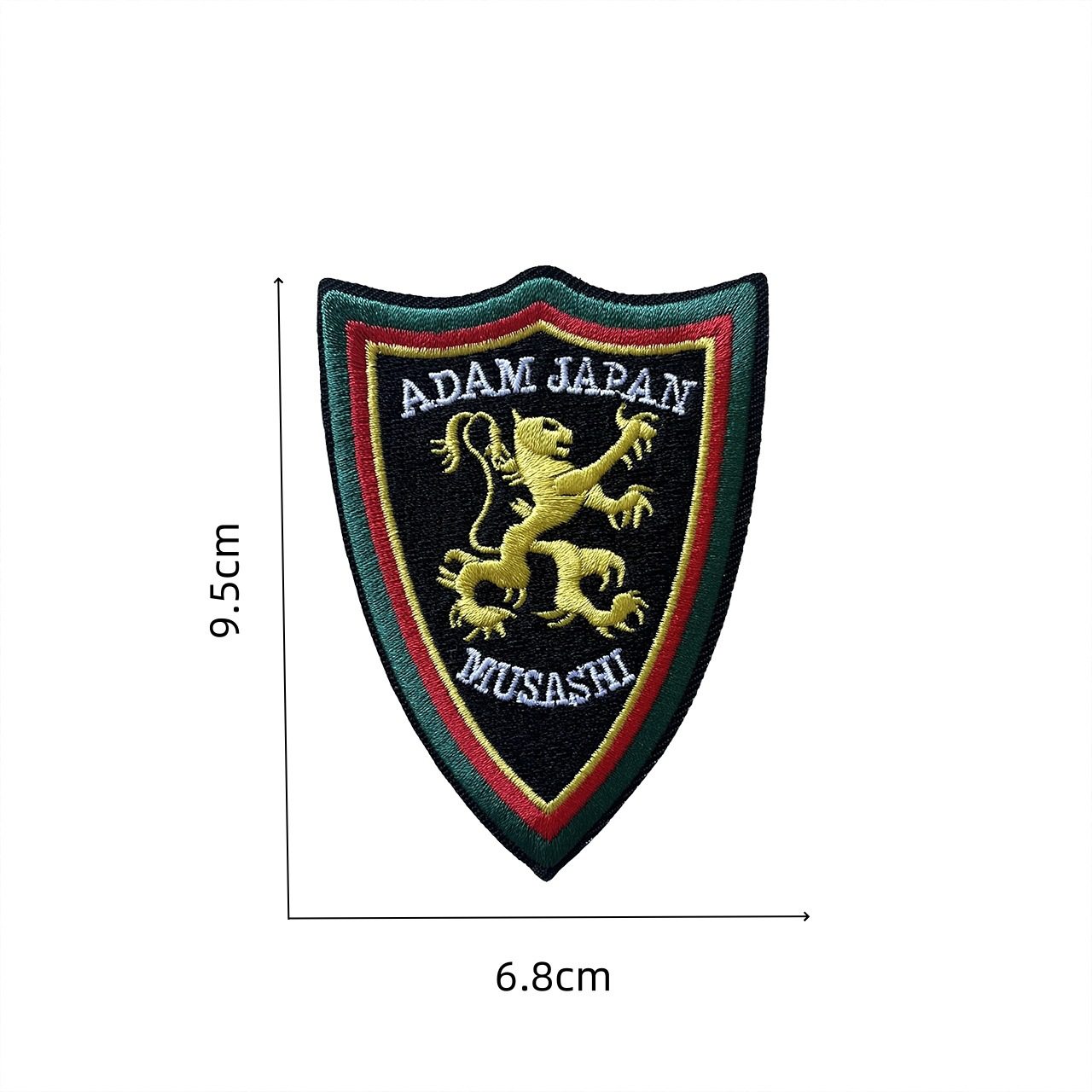 武蔵黄獅子刺繍