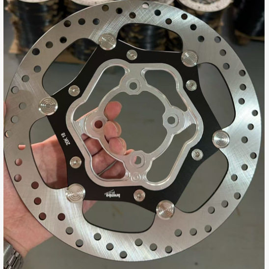 267-58-4 新型フローティングディスク 4穴ディスクブレーキローター（カスタム対応）。現在、在庫がある場合もございます。