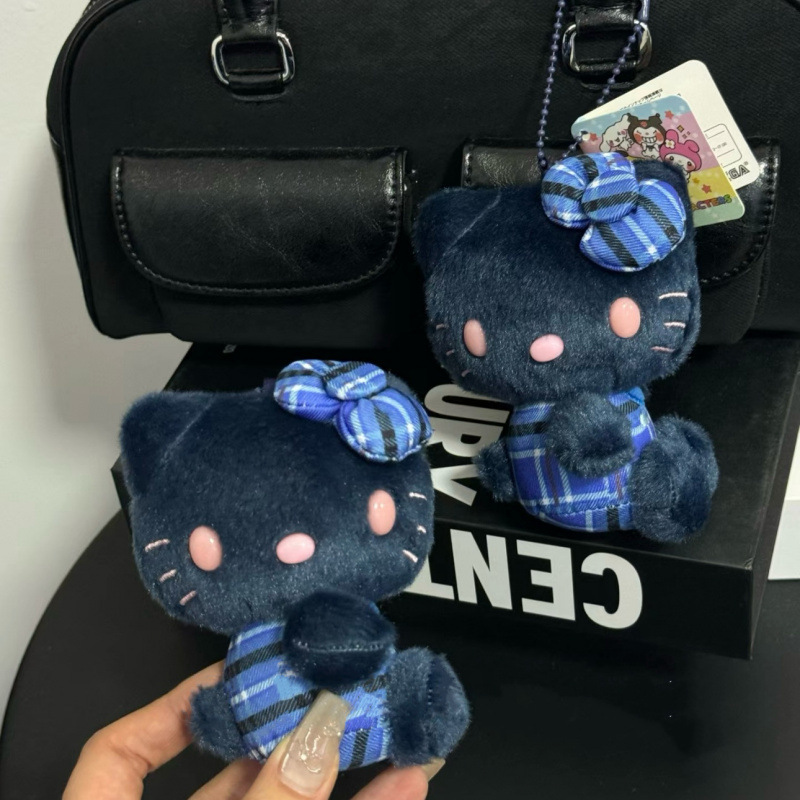 ブルーチェック柄サイドシッティングkt