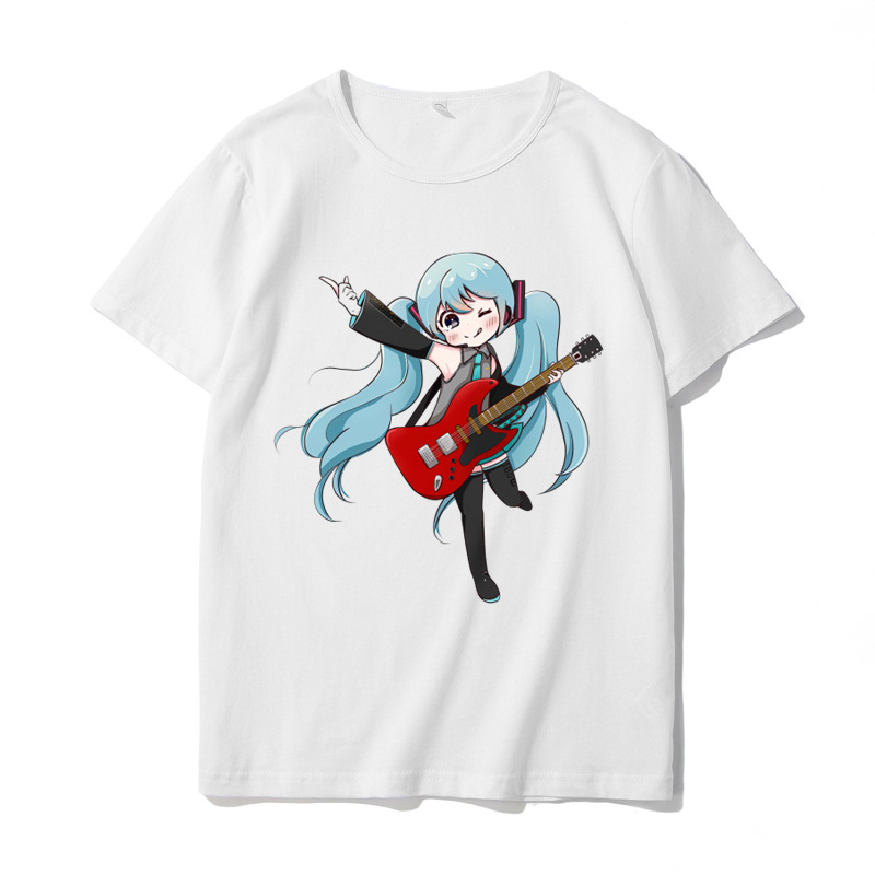 初音-ホワイトtシャツ13