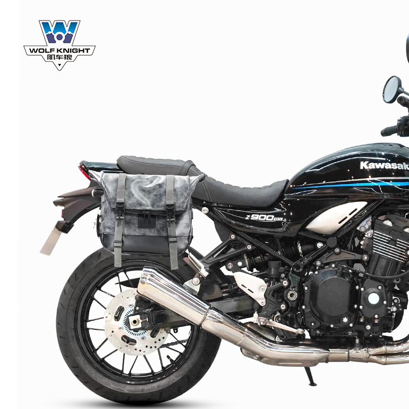 Z900rs-シングル右 (レトログレー) ヘルメットバッグ