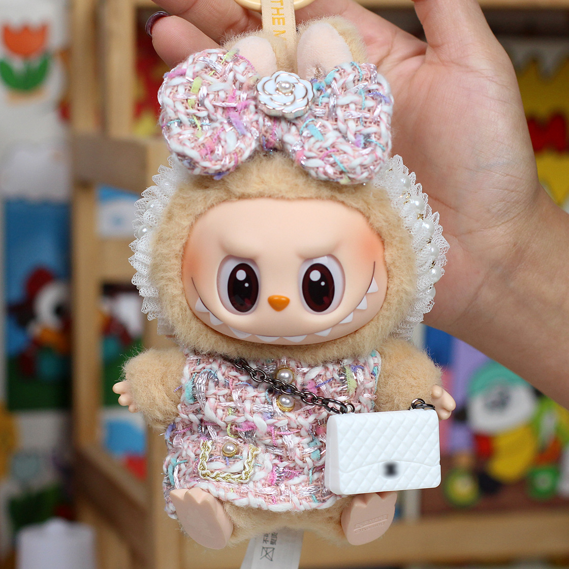 カラフルな小さな香りの2個セット（ピンク）