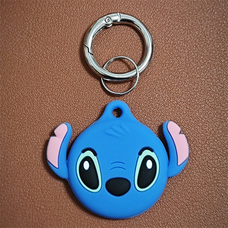 小さな耳のステッチ ブルー