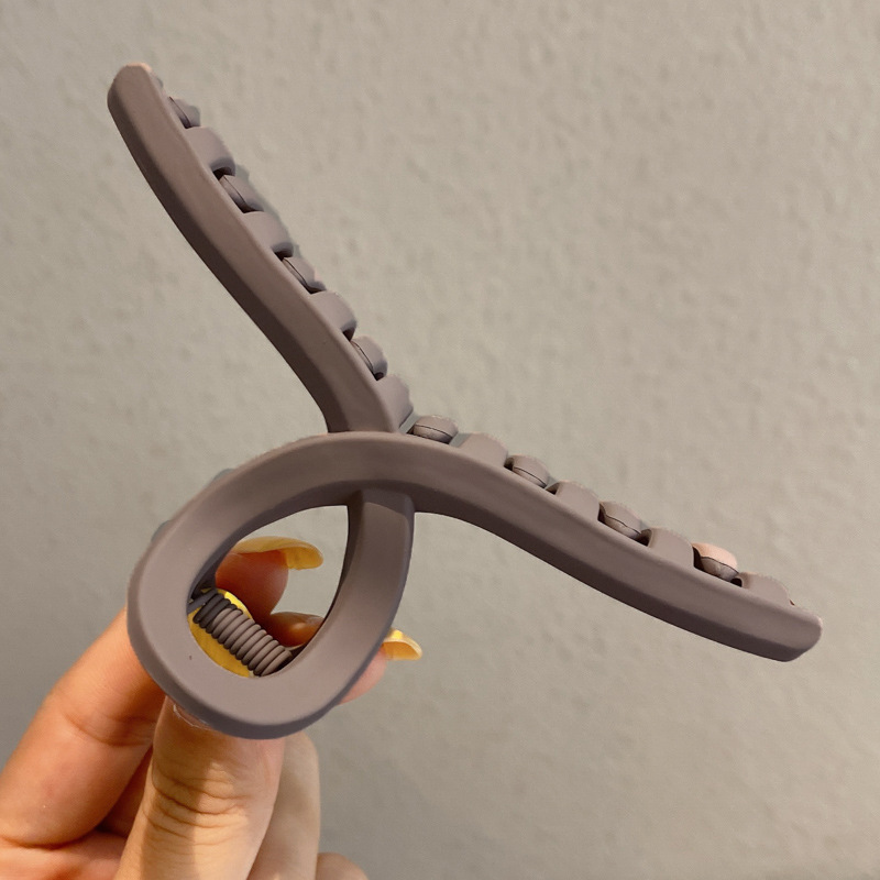 カレー色と字のクリップ