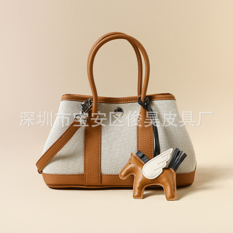 ゴマ色 25cm（ポニー付き）