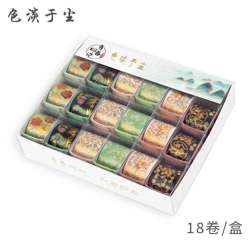 色がほこりに薄い