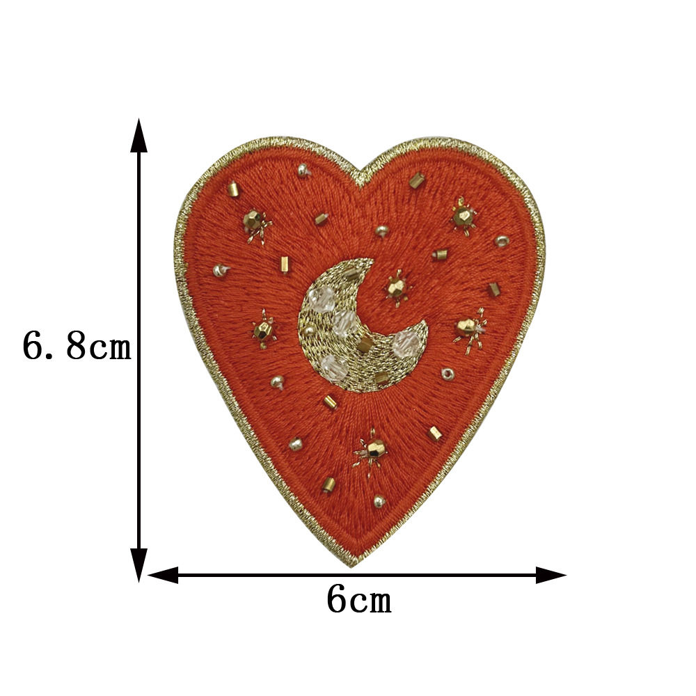 オレンジ色のハート