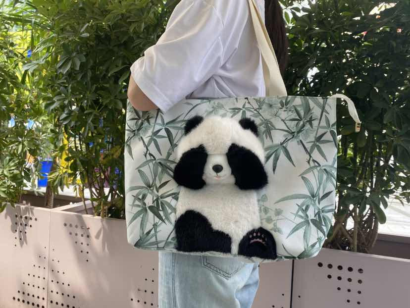 笹の葉キャンバスバッグ