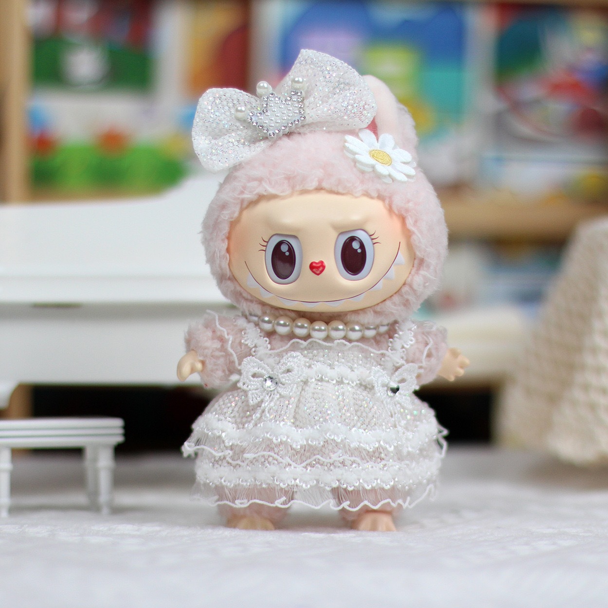 白いケーキスカート