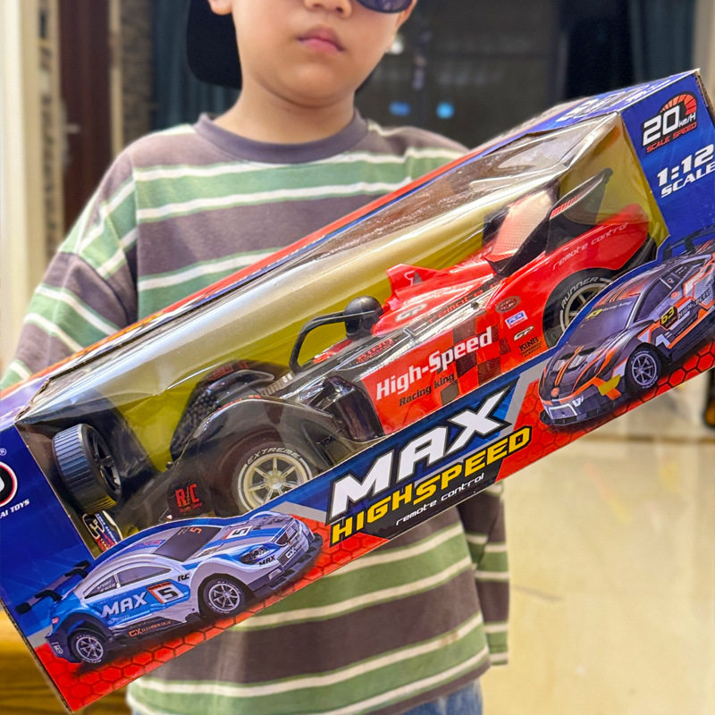 [レッド] 1:12 特大リモコンフォーミュラレーシングカー-8197