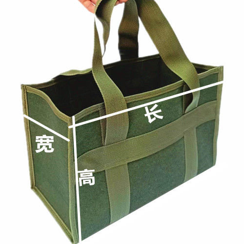 トランペットプルオーバーハンドバッグ【縦29幅17高さ29】 * ズック * 50*43*21*32