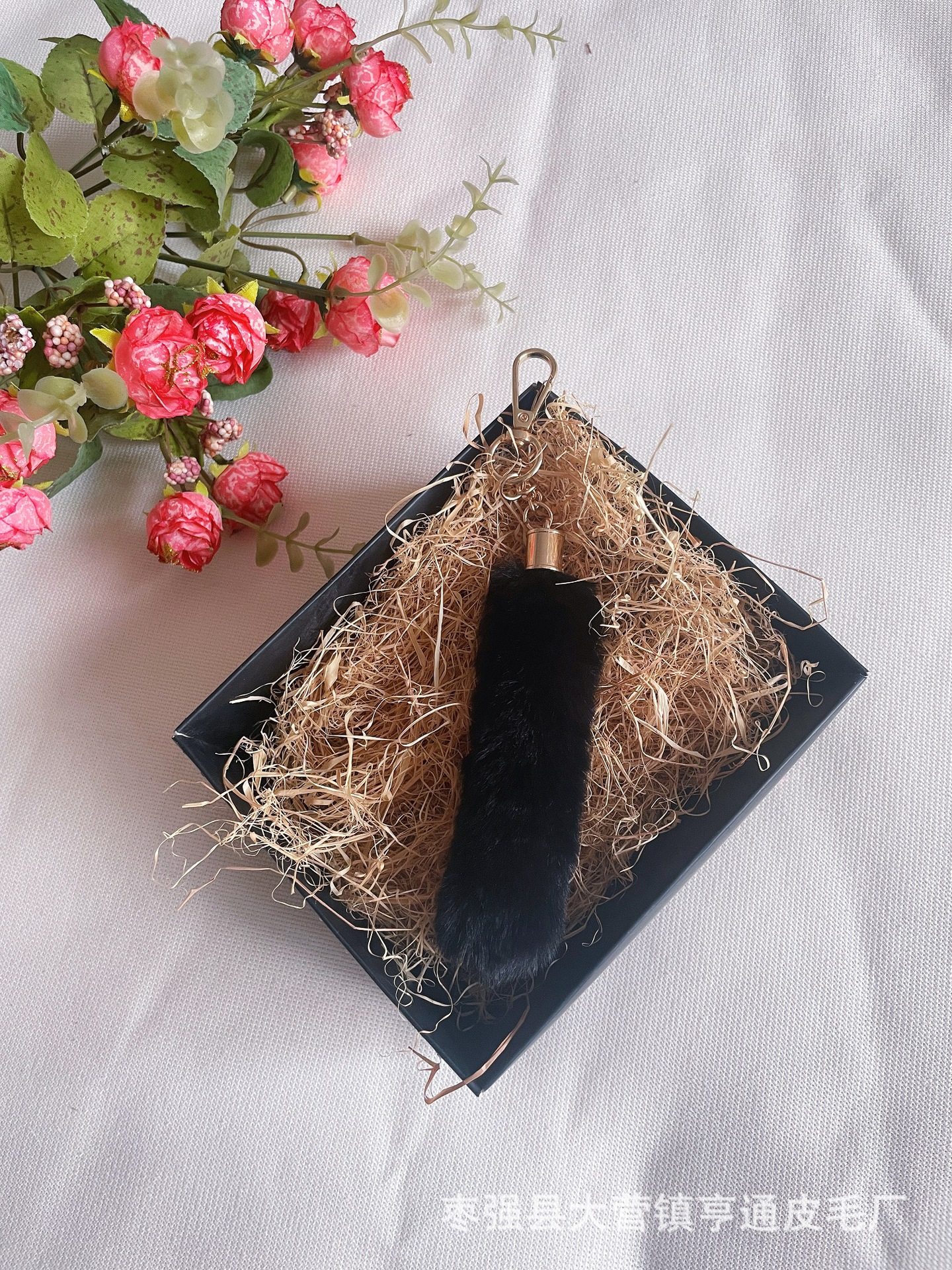 ブラック{色褪せない金属製吊り下げチェーン}