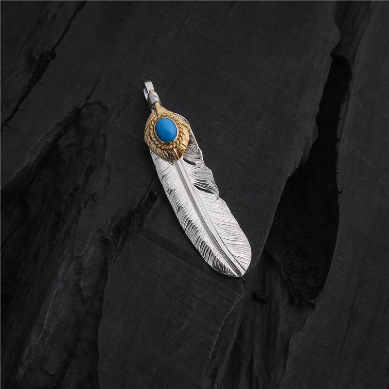 ゴールドエッジブルーターコイズ左