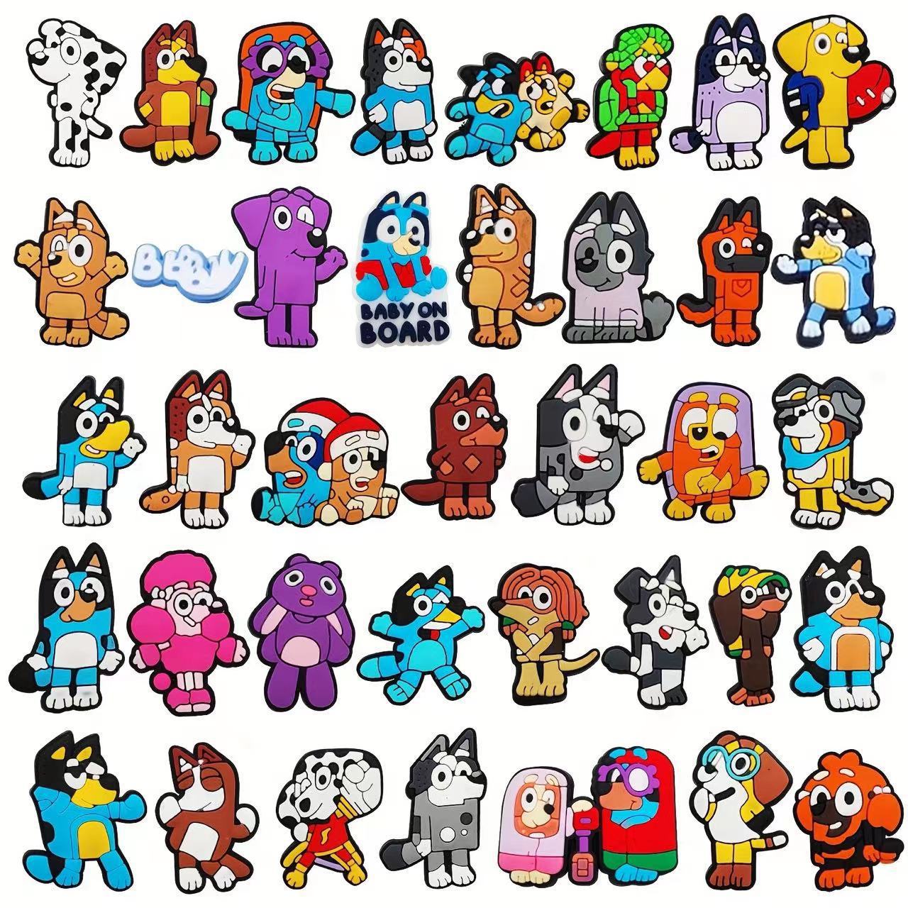 19-ブルーイ (1 パックに 38 スタイル)