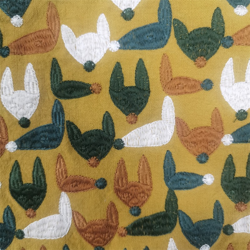 E20744 ターメリック(幅125cm 綿70% 麻30%)