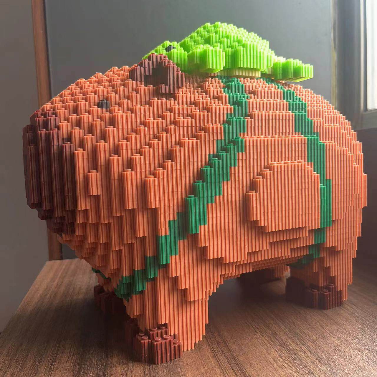 立ち姿勢カピバラ