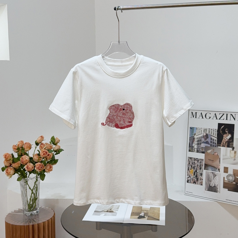 DZ3 カラー リトルエレファント Tシャツ ホワイト [同じスタイル、同じ品質]