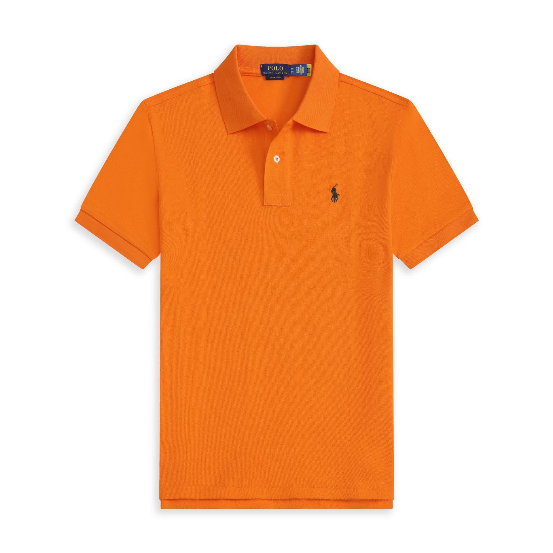POLO 半袖【オレンジブラックレーベル】