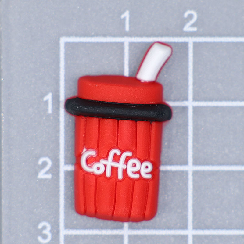 ソフトゴム: coffee 1.7x2.8cm