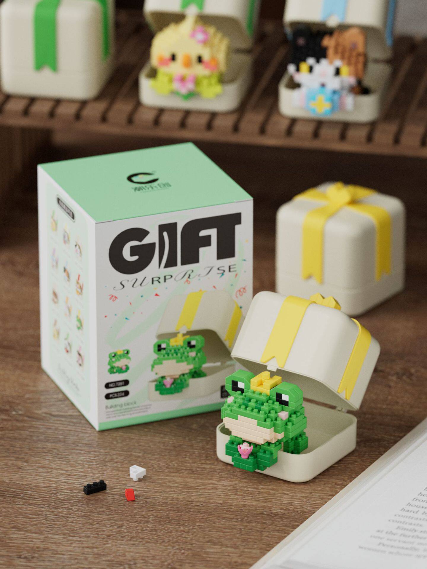 グアグアカエル+ギフトボックス224粒【カラーボックス包装】