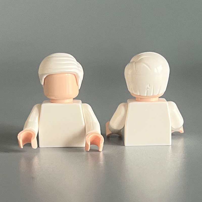 99930サイドコームショートヘア ホワイト