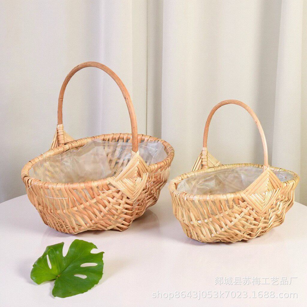 籐スイカ ブルー セット 2