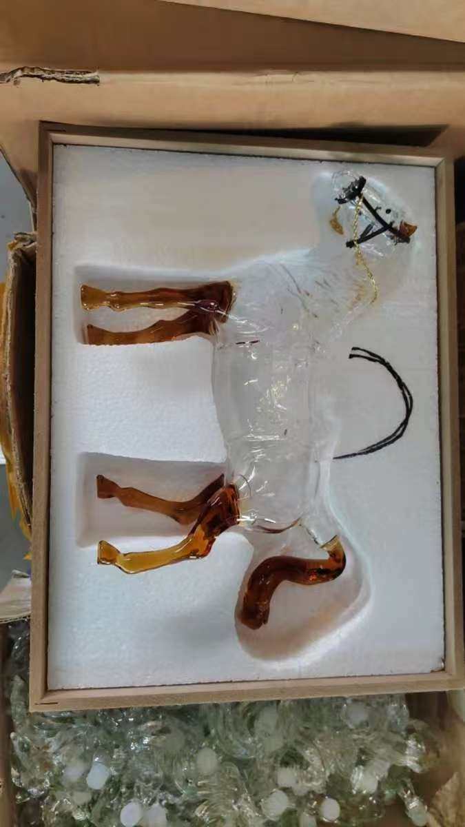 カラフルな馬の脚、50 個から; 透明