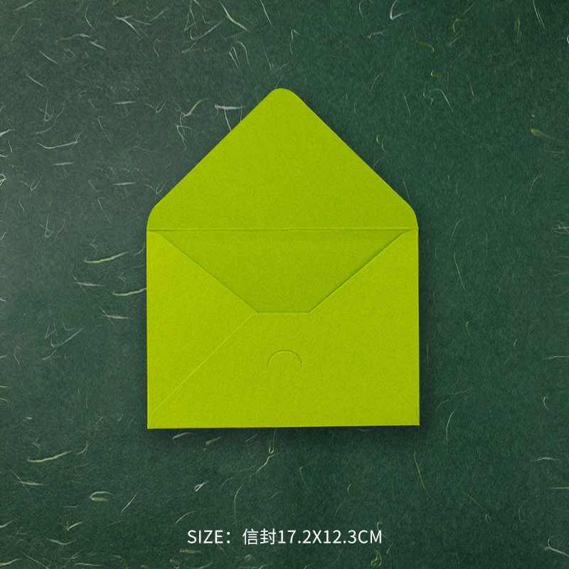 蛍光イエロー封筒x1